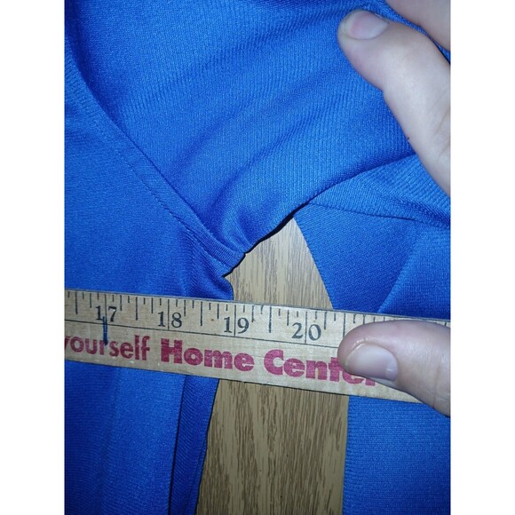 The North Face Track Jacket Boys Size XL (18/20) Full Zip Hooded Blue & Black - Picture 6 of 16